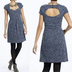 Anthropologie Deletta sweetheart dress with pockets